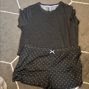 Jaclyn Intimates Gray Pajama Set